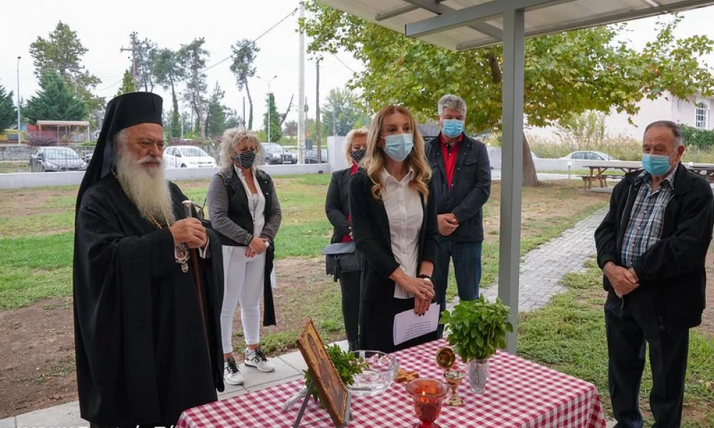 Αγιασμός στο Κέντρο Διημέρευσης και Ημερήσιας Φροντίδας «Τα Παιδιά της Άνοιξης»